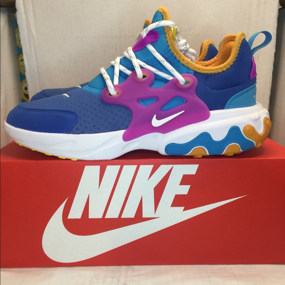 Nike React Presto (GS) Mountain Blue/White